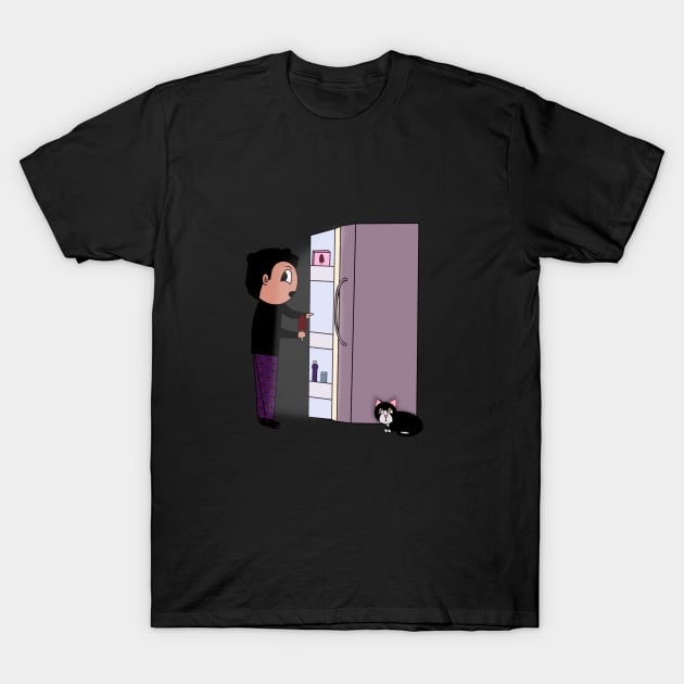 Midnight Snack T-Shirt by Christine_JN